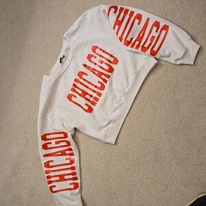 Cropped Chicago Sweatshirt